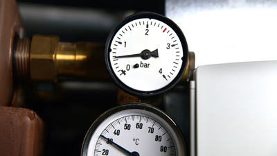 Bild på en manometer.