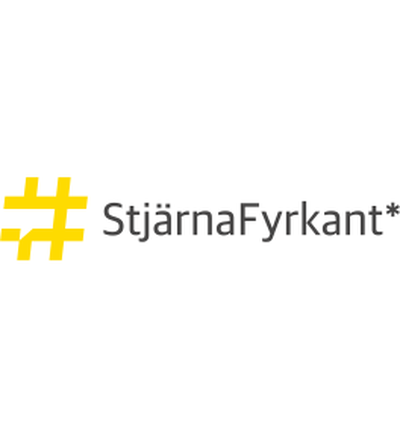 Logotyp Stjärnafyrkant