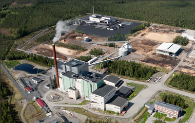 Animering över elektrobränsleanläggning