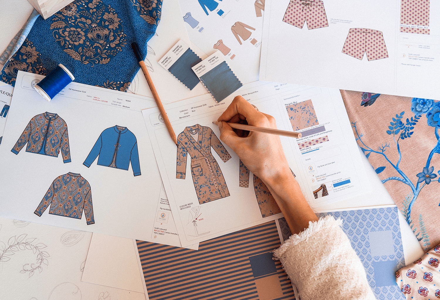 loungwear behind the design