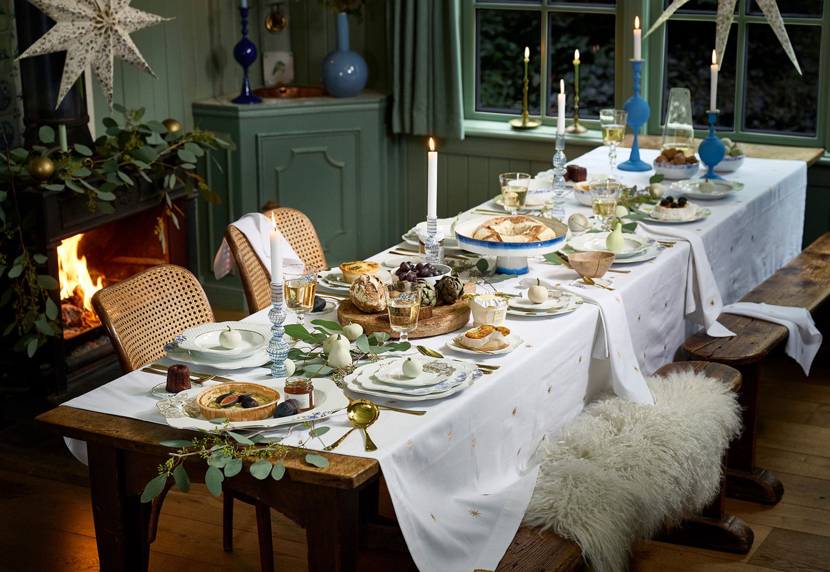 kerstdiner christmas dinner table inspiration tableware dishes