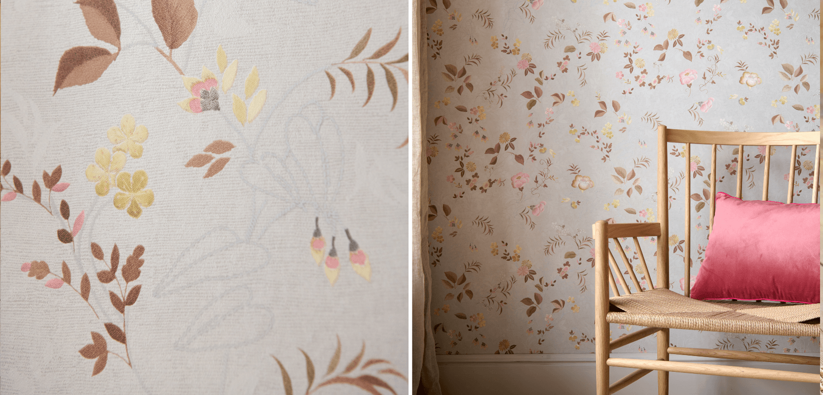 bloemenprint-vliesbehang-beige