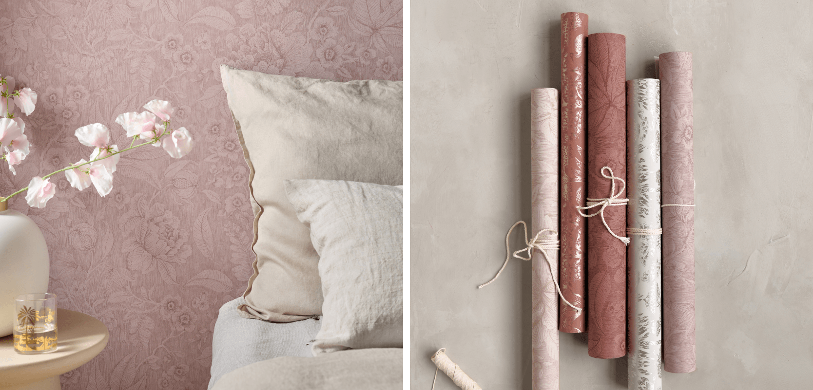 roze-beige-vliesbehang
