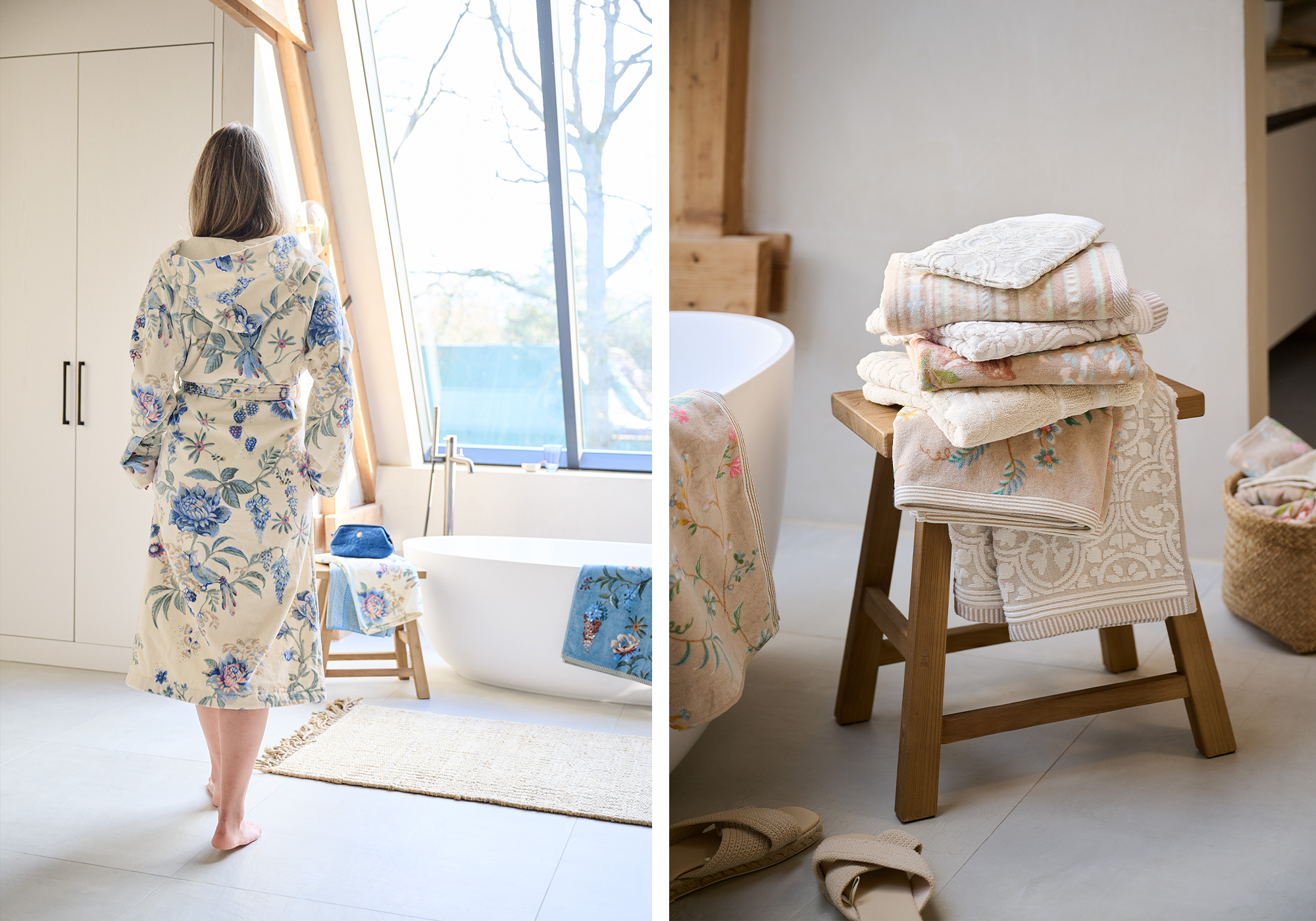 new year new you self-care bathrobe towels home spa