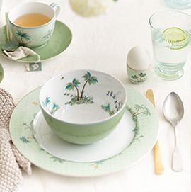 easter table styling tableware porcelain Jolie