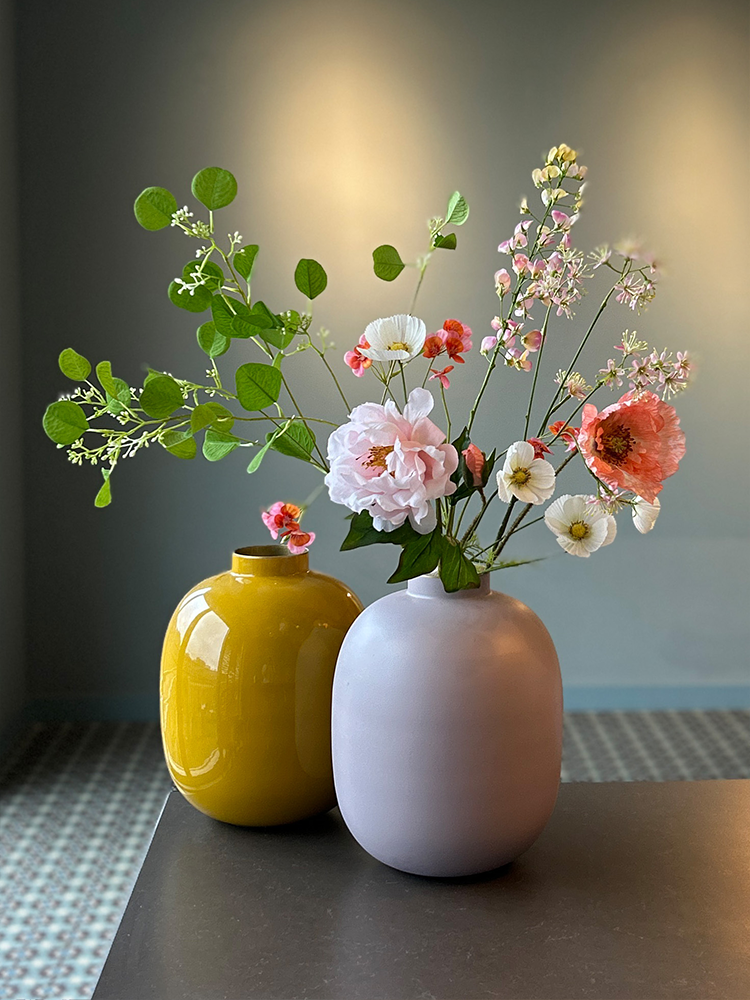 styling artificial flowers bouquet vases how to style decor