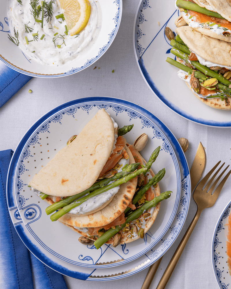 recept gezonde flatbread
