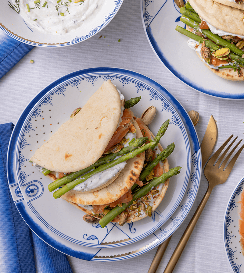 recept gezonde flatbread