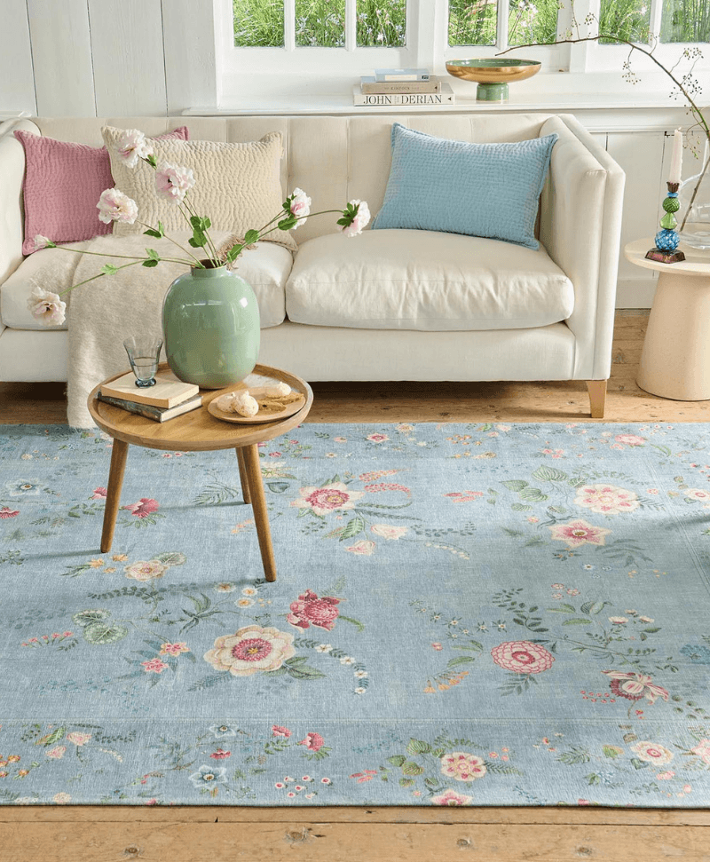 Vloerkleed blauw