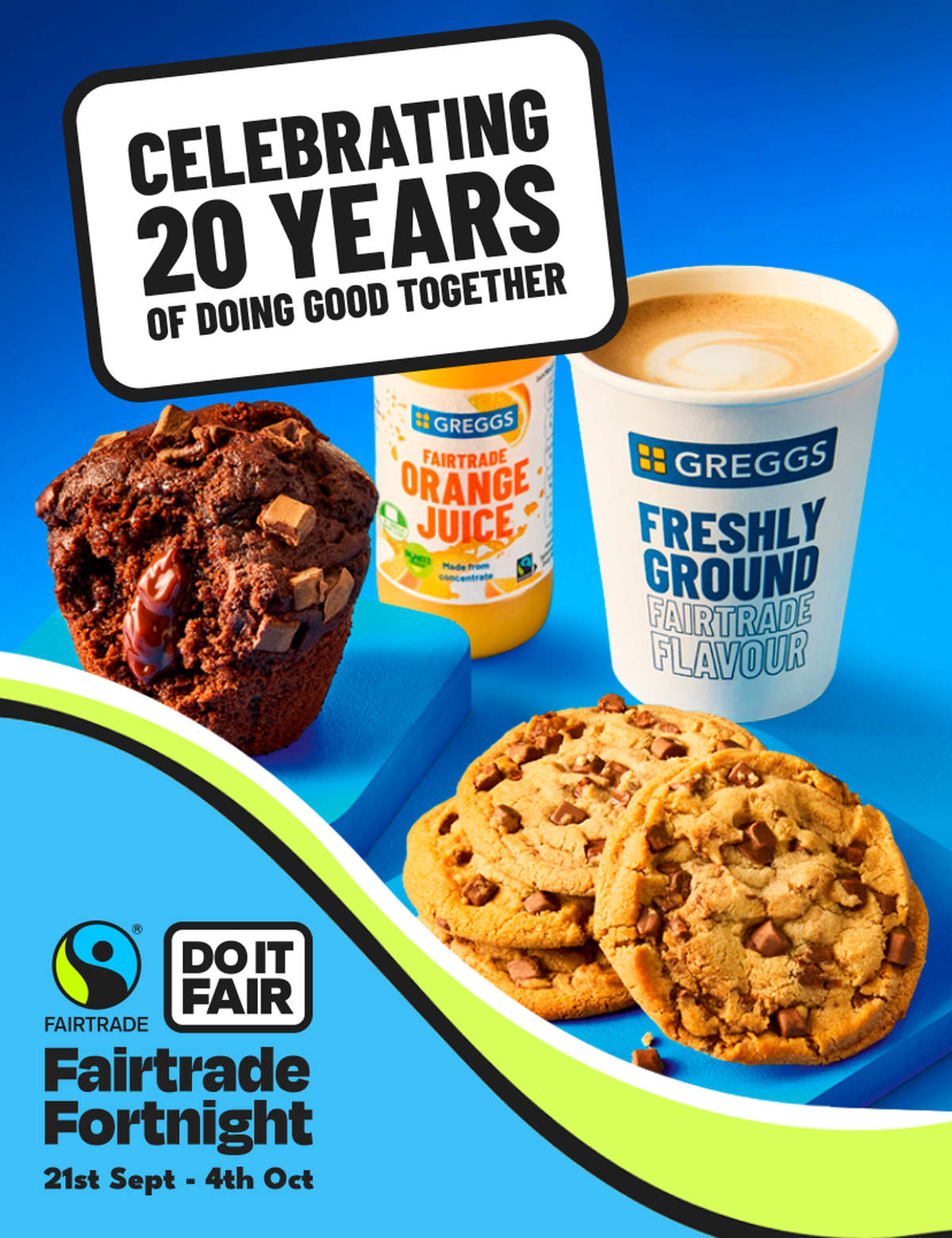 Greggs Fairtrade Fortnight 2026