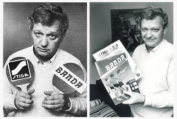 BANDA är tillbaka vid pingisbordet STIGA Sports