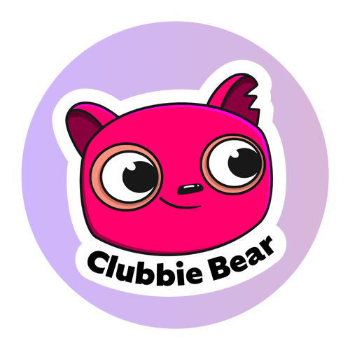 clubbie bear nft logo