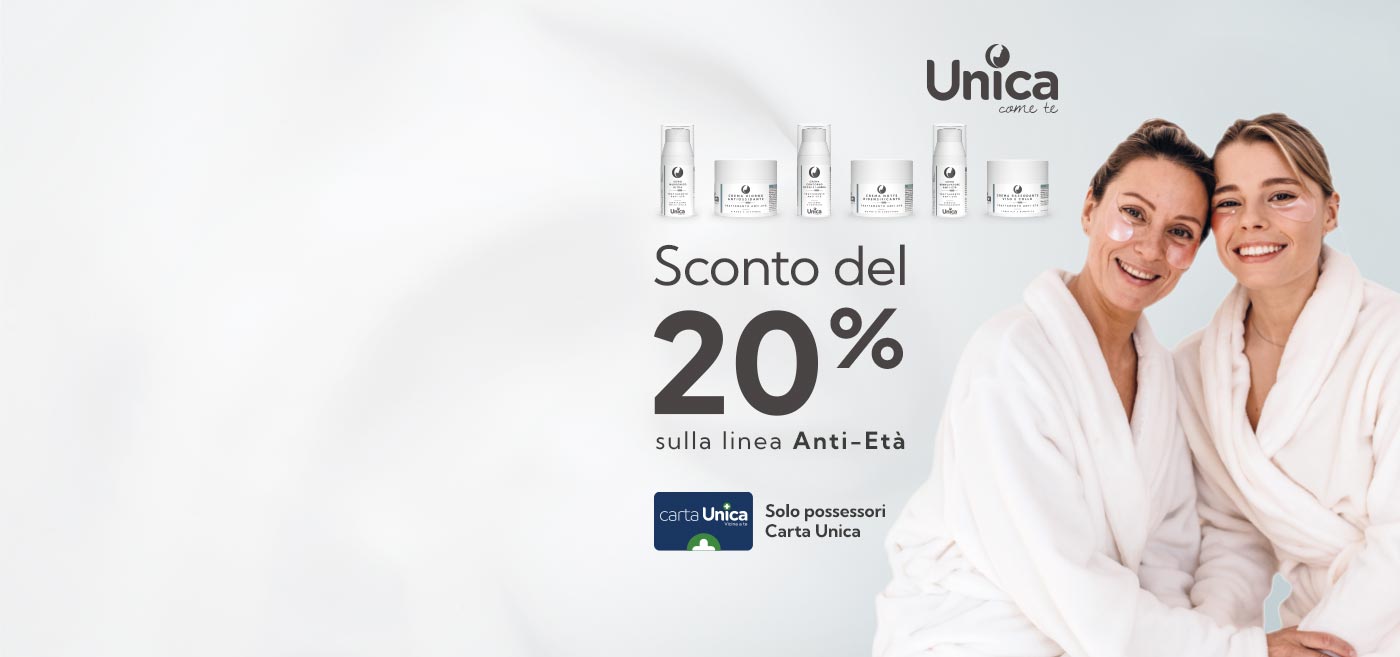 sconto linea anti età