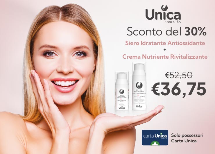 Acquista un trattamento completo per una bellezza Unica con uno sconto del 30%
