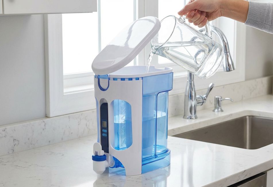 Sistem filtrant ZeroWater de 5.4l detaliu