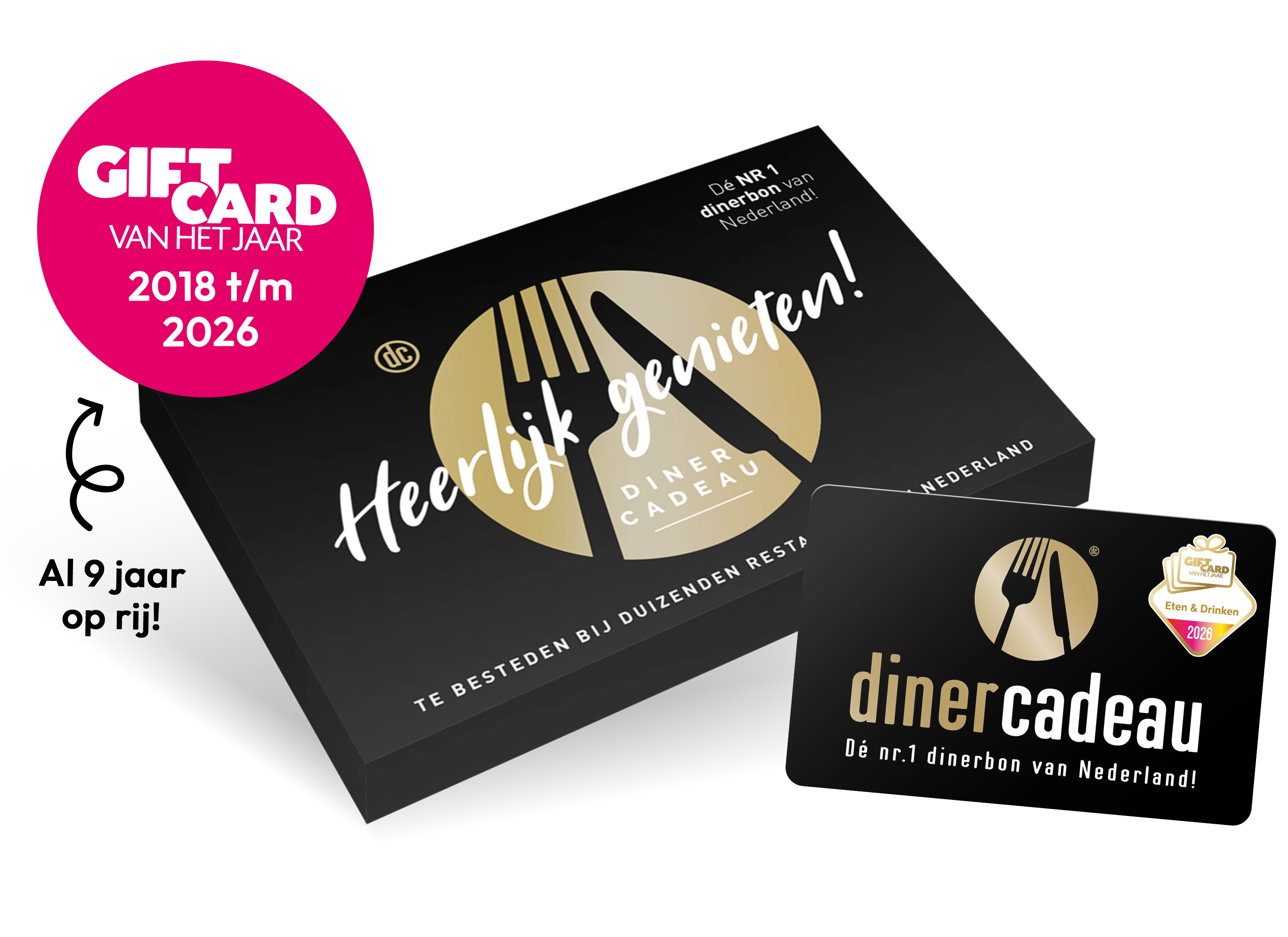 Gezellig diner met Diner Cadeau