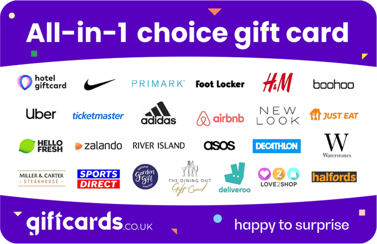 Allin1 Choice Gift Card Giftcards.co.uk