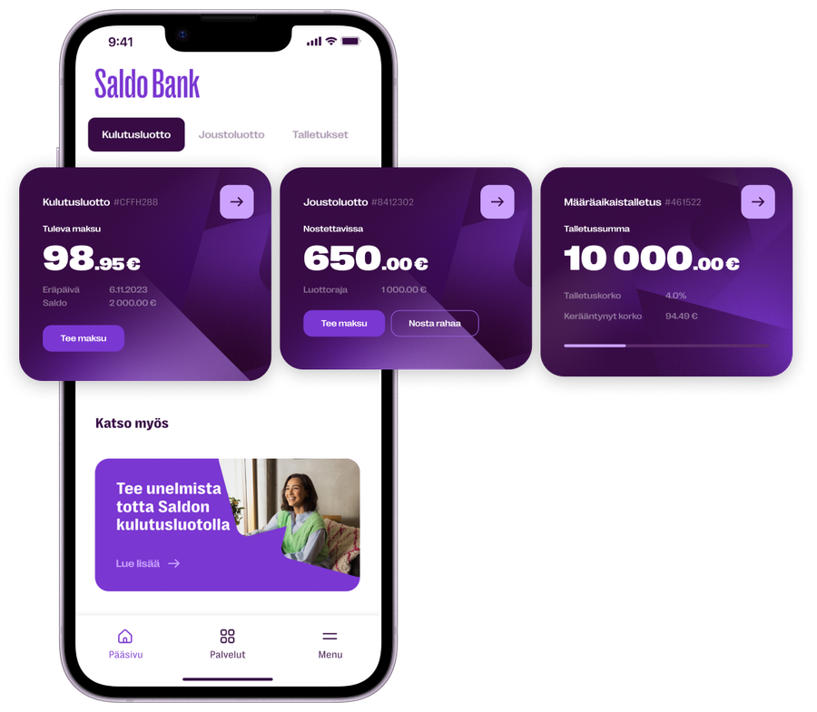 Saldo Bank Verkkopankki