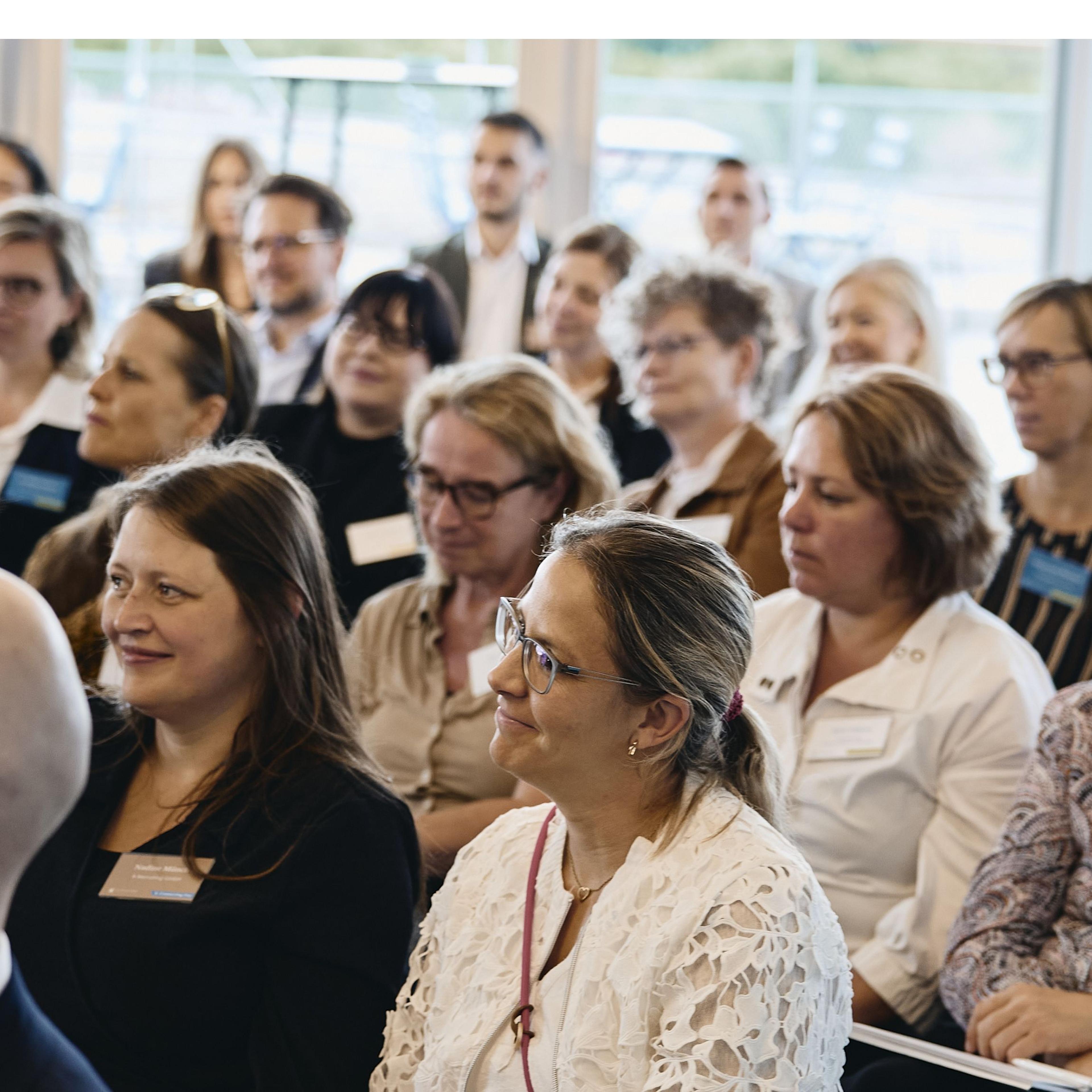 ChatGPT: Engaged audience during the talk on artificial intelligence and future trends in today's working world