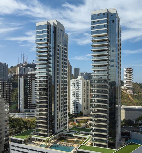 Imagem da fachada do empreendimento La Réserve – Unique