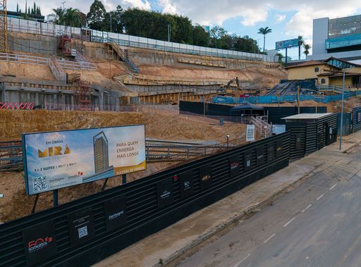 Andamento da obra – Mirá, Vale do Sereno, Nova Lima
