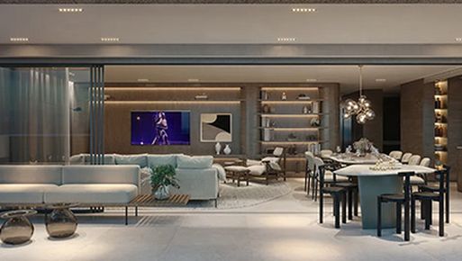 Empreendimento Casa Aleixo, da Somattos Engenharia, no Lourdes, Belo Horizonte-MG.