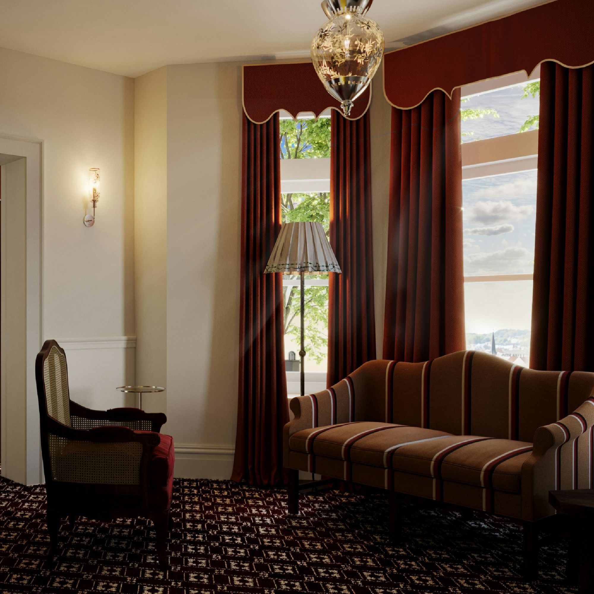 Richmond Hotel Shenandoah Mansions King Suite