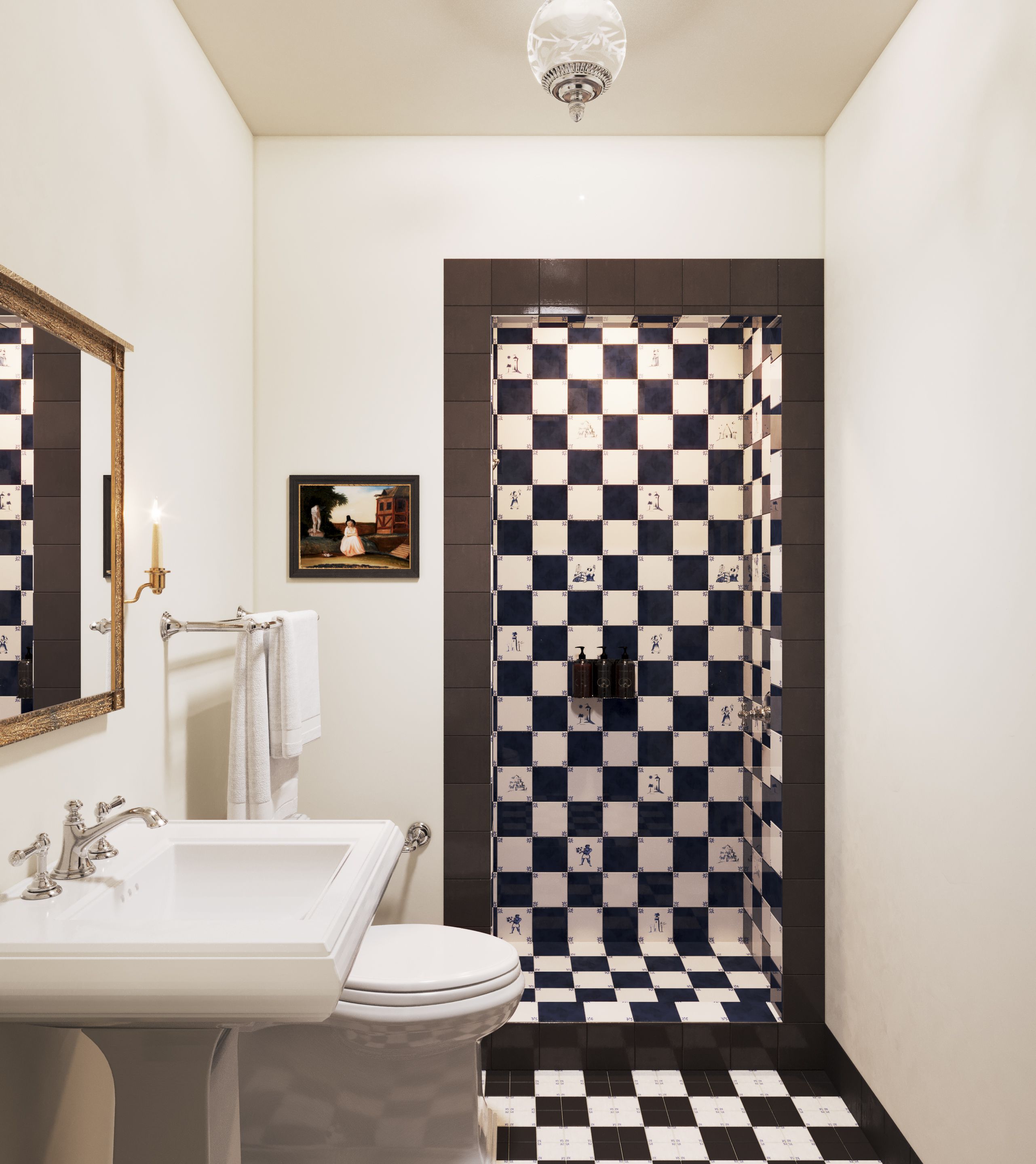 Richmond Hotel Shenandoah Mansions Bathroom