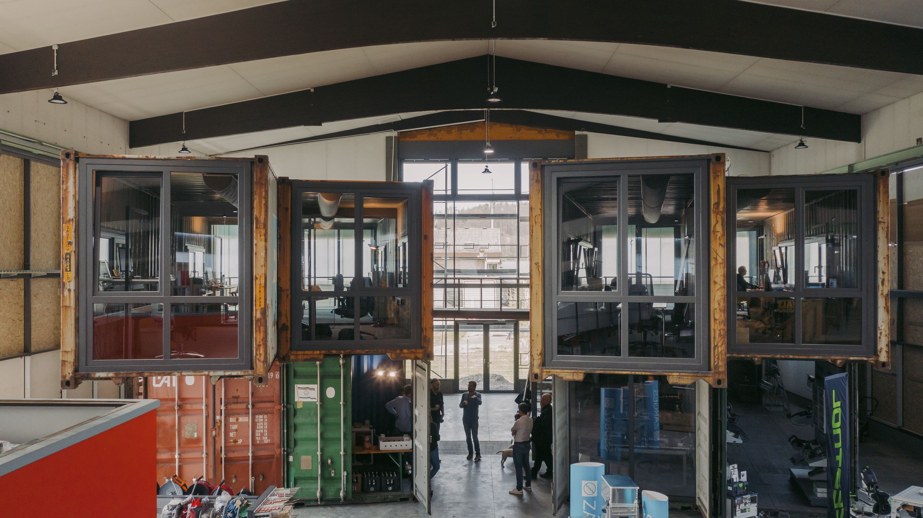 Innenräume der Rudolf Hug GmbH nach Umbau