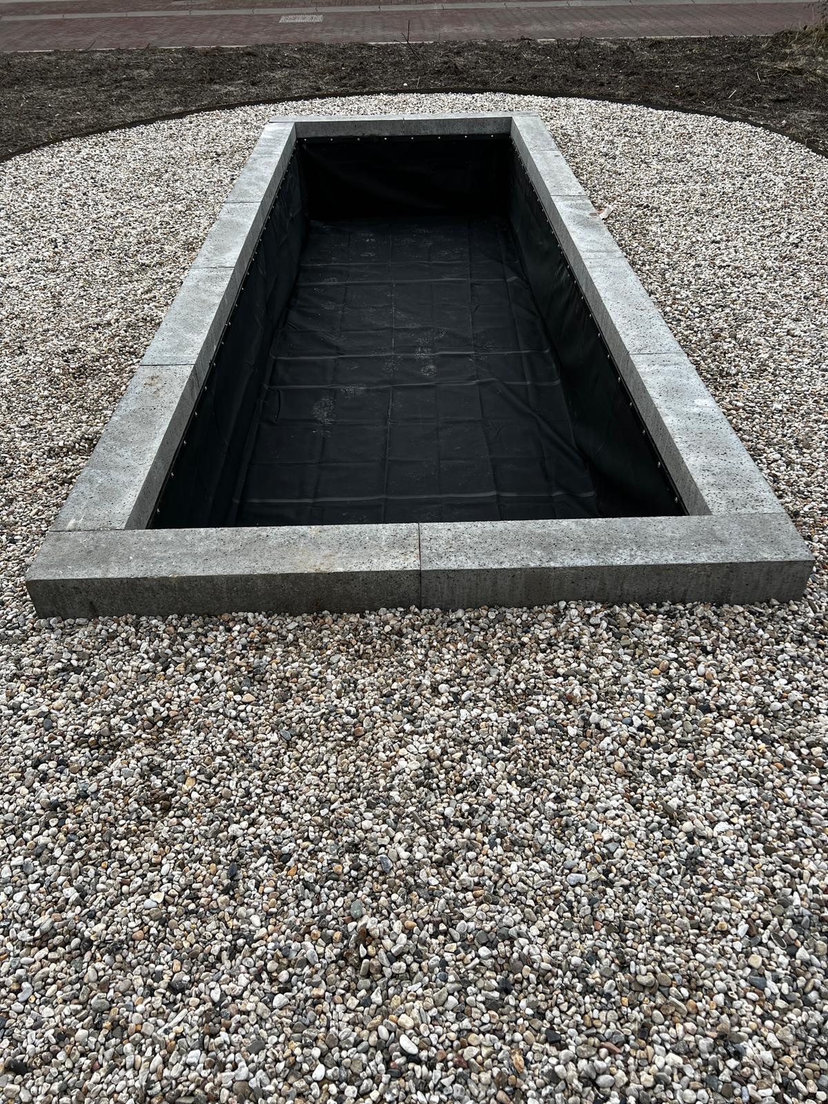 LKP Zwart Visvijver Liner 3x5m Vijverfolie Tuin Zwembad Folie Zwembad/Vijver Membraan Voor Kleine Vijvers Landschapsarchitectuur Waterval
