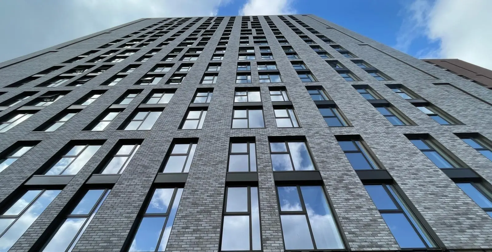 High-rise residential façade above 18m