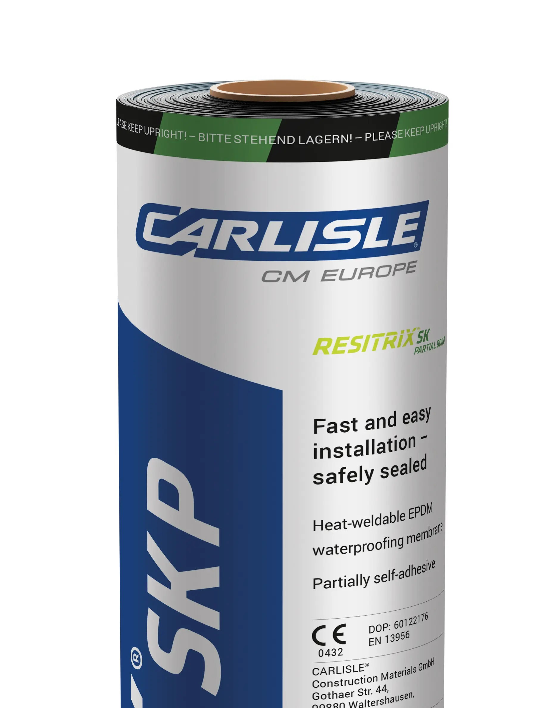 RESITRIX® SK Partial Bond EPDM dakbaan
