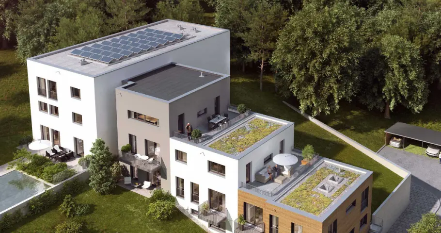 Structural waterproofing systems protecting flat roofs, terraces and green roofs from water penetration.