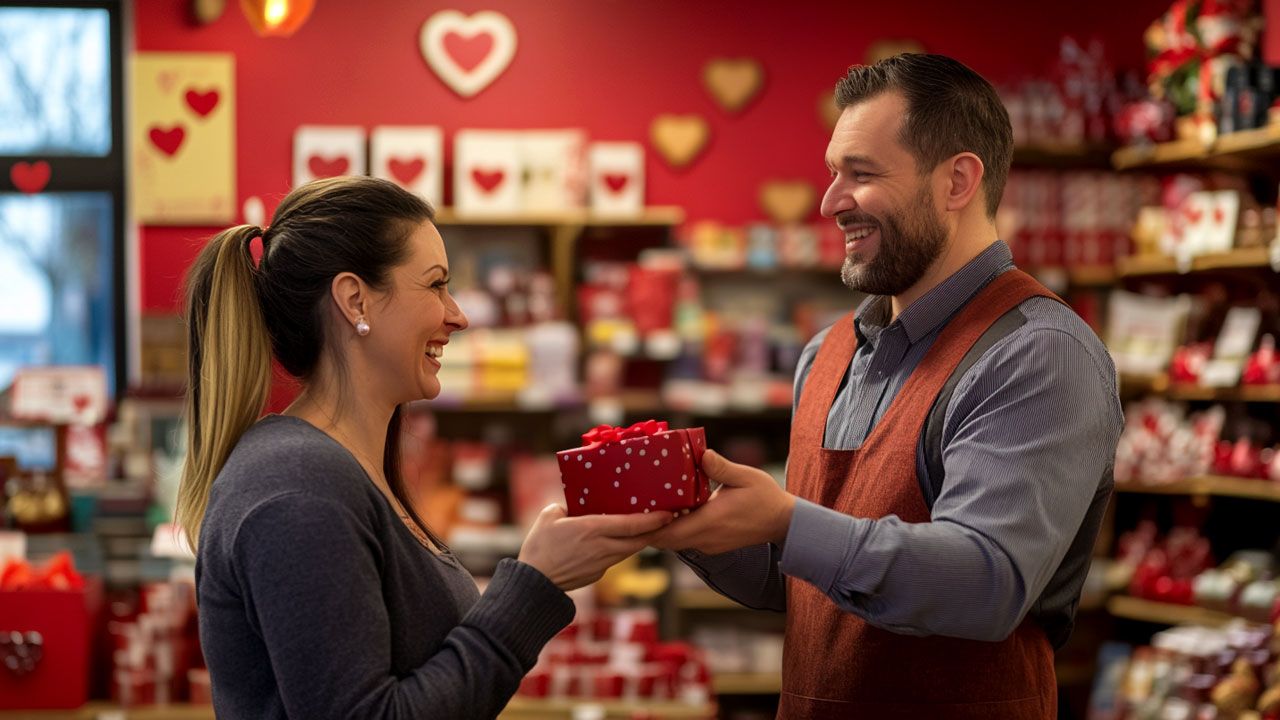 Customer engagement for Valentine's