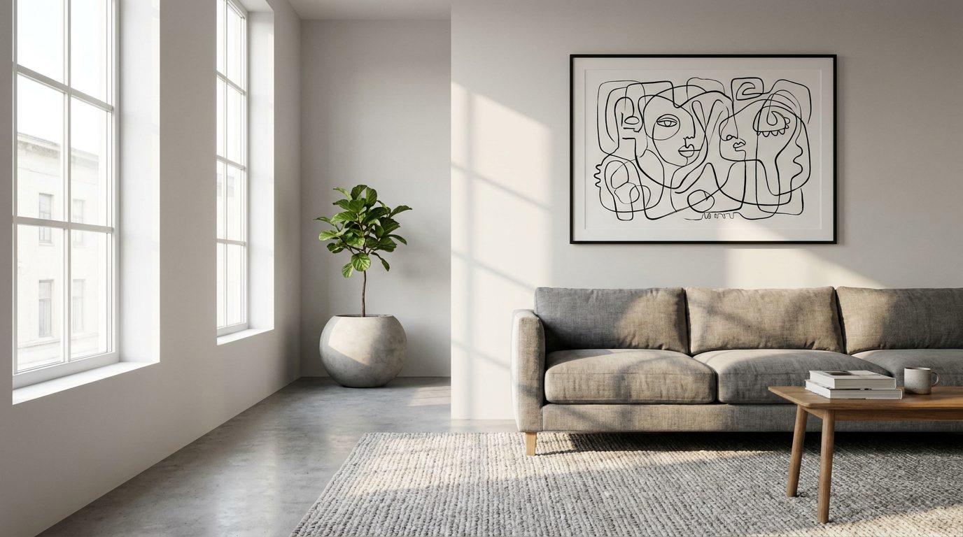 Modern Wall Art: 20 Pieces for Minimalist Homes