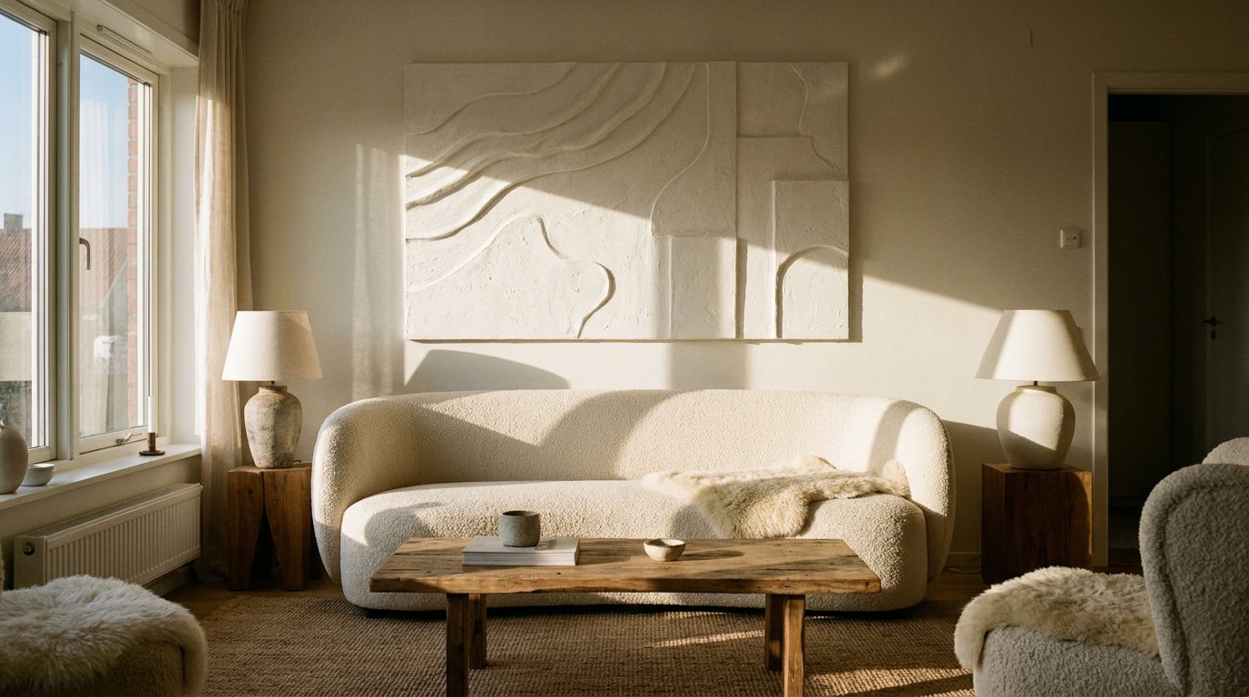 Textured Wall Art: 18 3D & Plaster-Look Pieces Trending in 2026