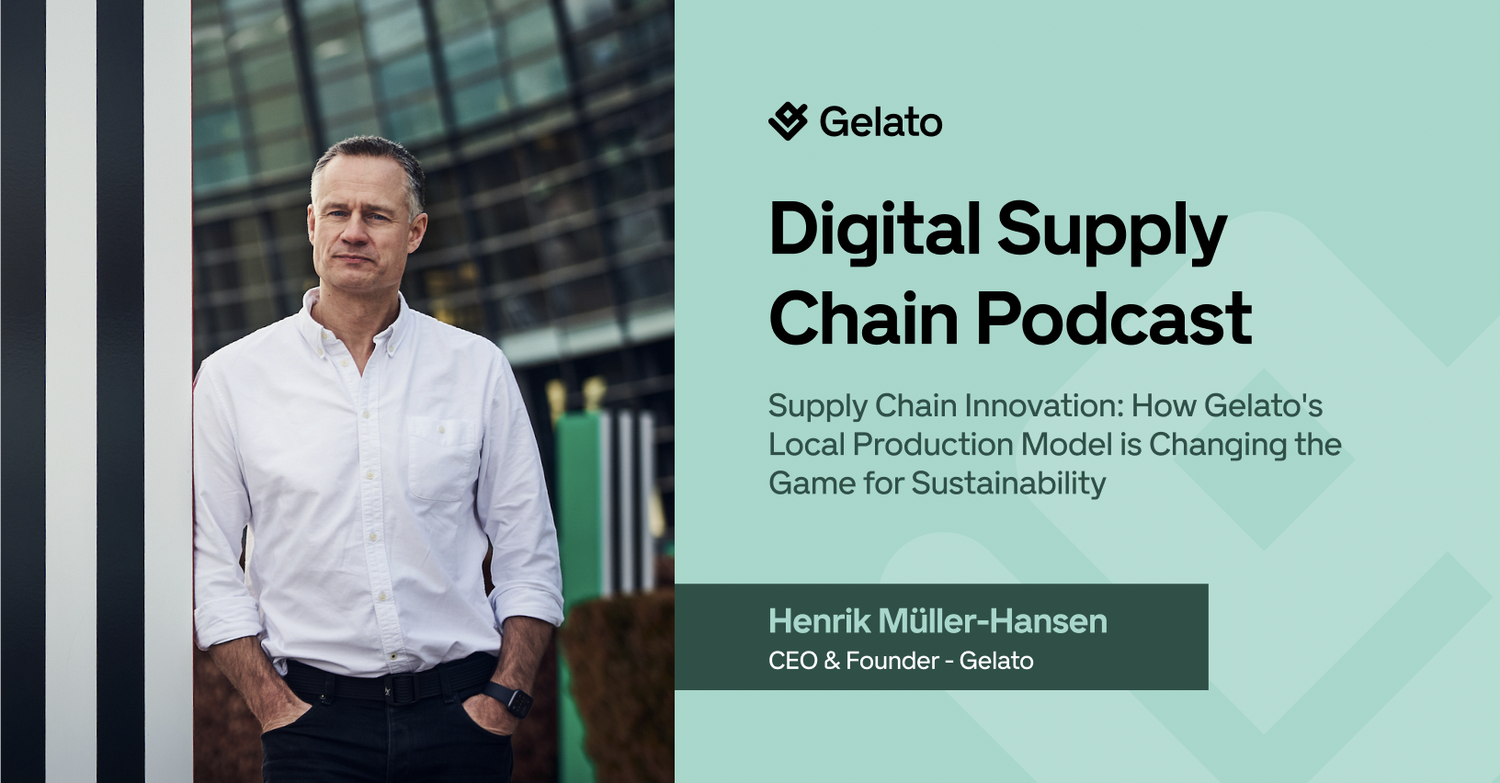 digital supply chain podcast henrik muller hansen gelato production on demand
