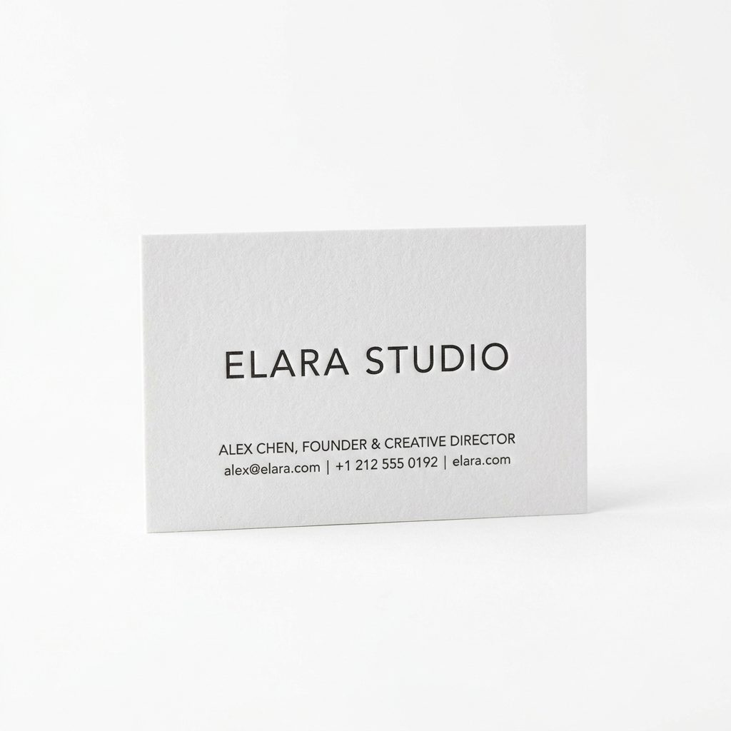 Custom Business Cards — Designed & Printed On Demand