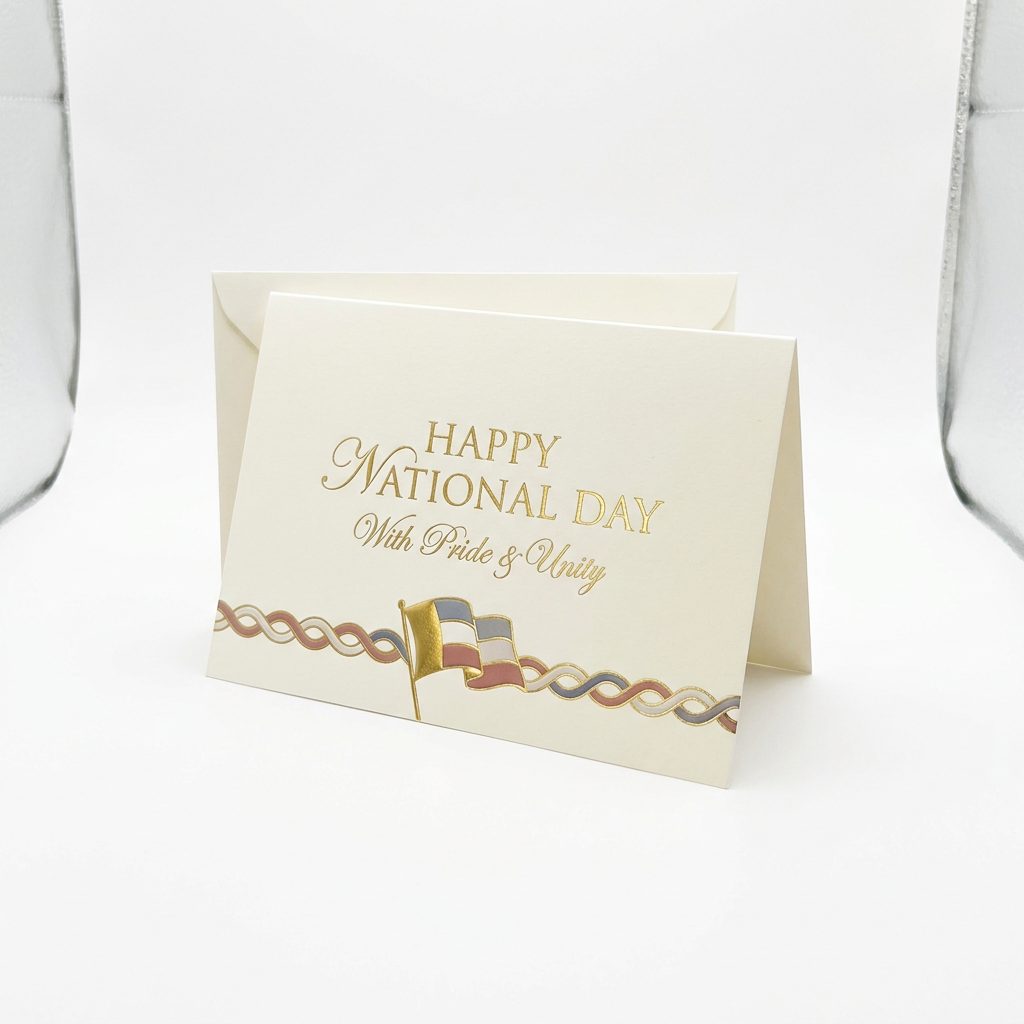 Custom National Day Greeting Cards — Printed On Demand