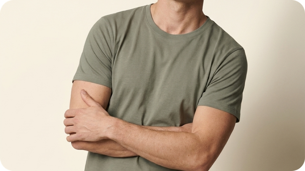 SOL'S organic men's fitted tee
