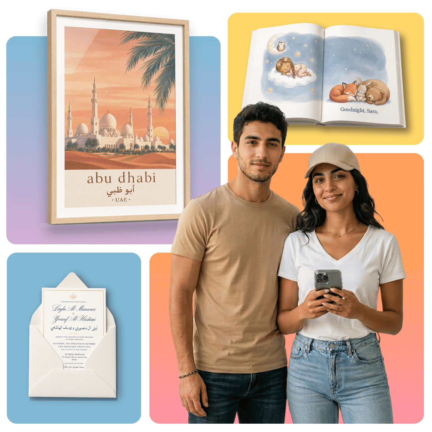Print on demand in the UAE with Gelato — local production in Dubai