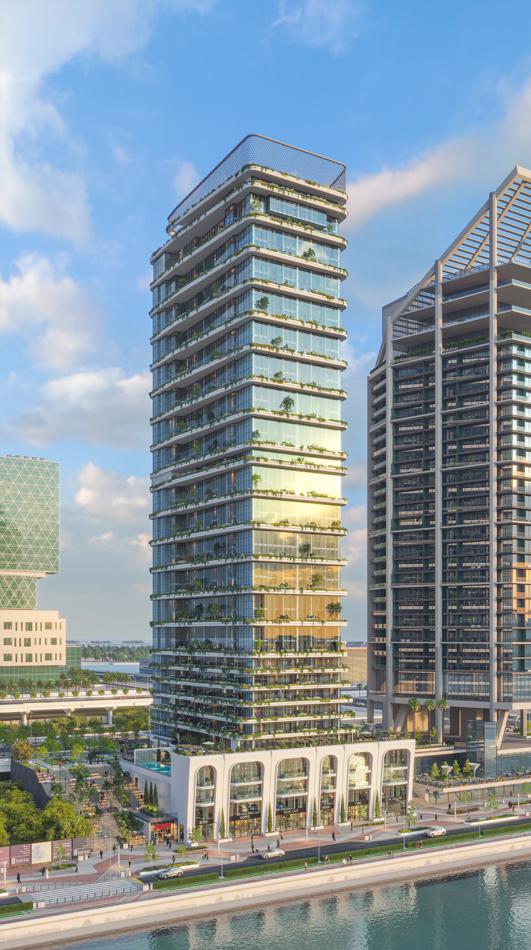 Reportage Tower – Luxury Apartments & Penthouses on Al Maryah Island ... - High-Rise Penthouse Apartments With Ocean Views And Rooftop Pool