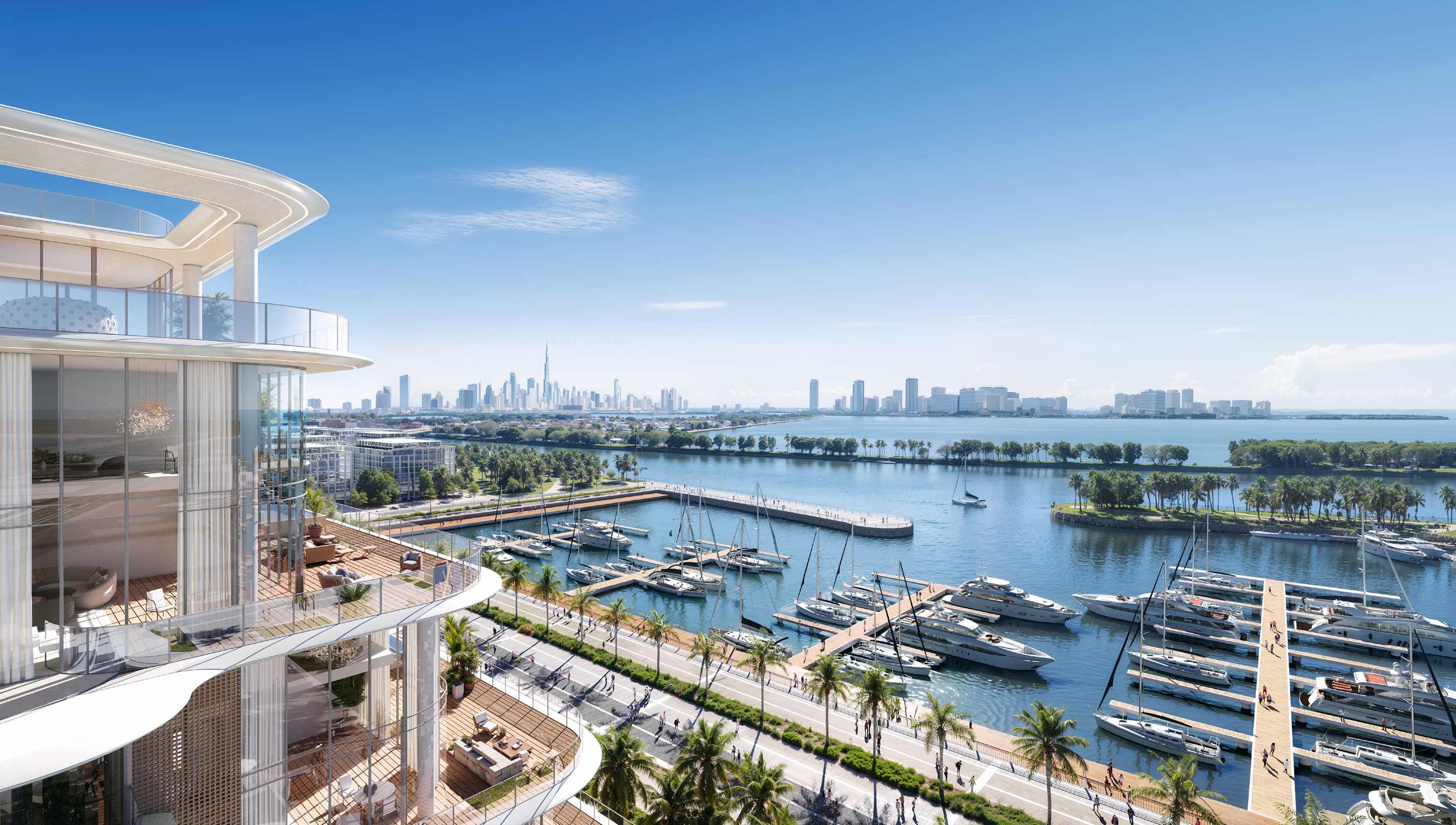 Curated visual reference: Exclusive Waterfront Residences Reference: Cotier House By Imtiaz Luxury Waterfront Residences On Dubai Islands