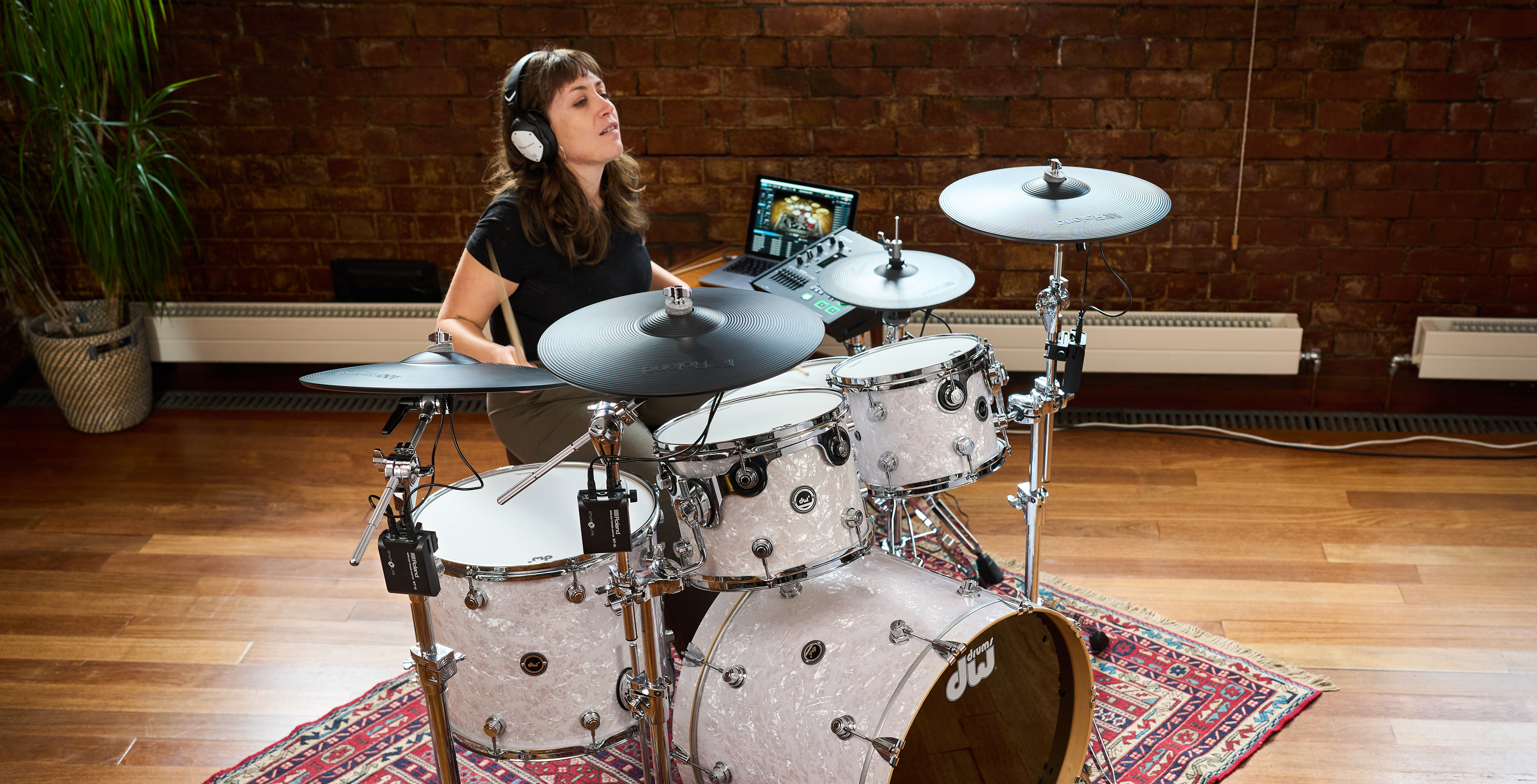 Roland 4CY-4WT-01 Wireless DrumLink Cymbal Pack | Drum Workshop Inc.