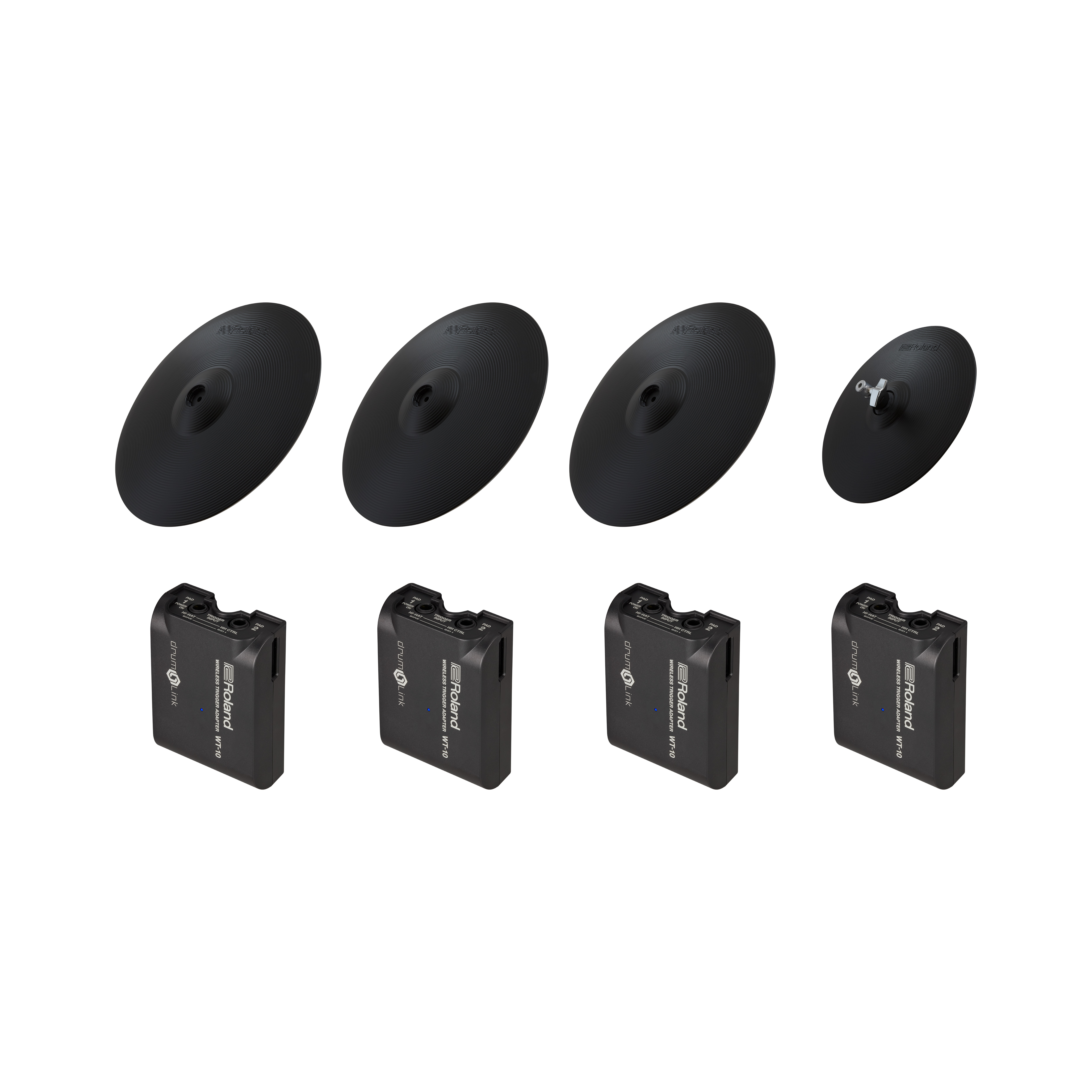 Roland 4CY-4WT-01 Wireless DrumLink Cymbal Pack | Drum Workshop Inc.