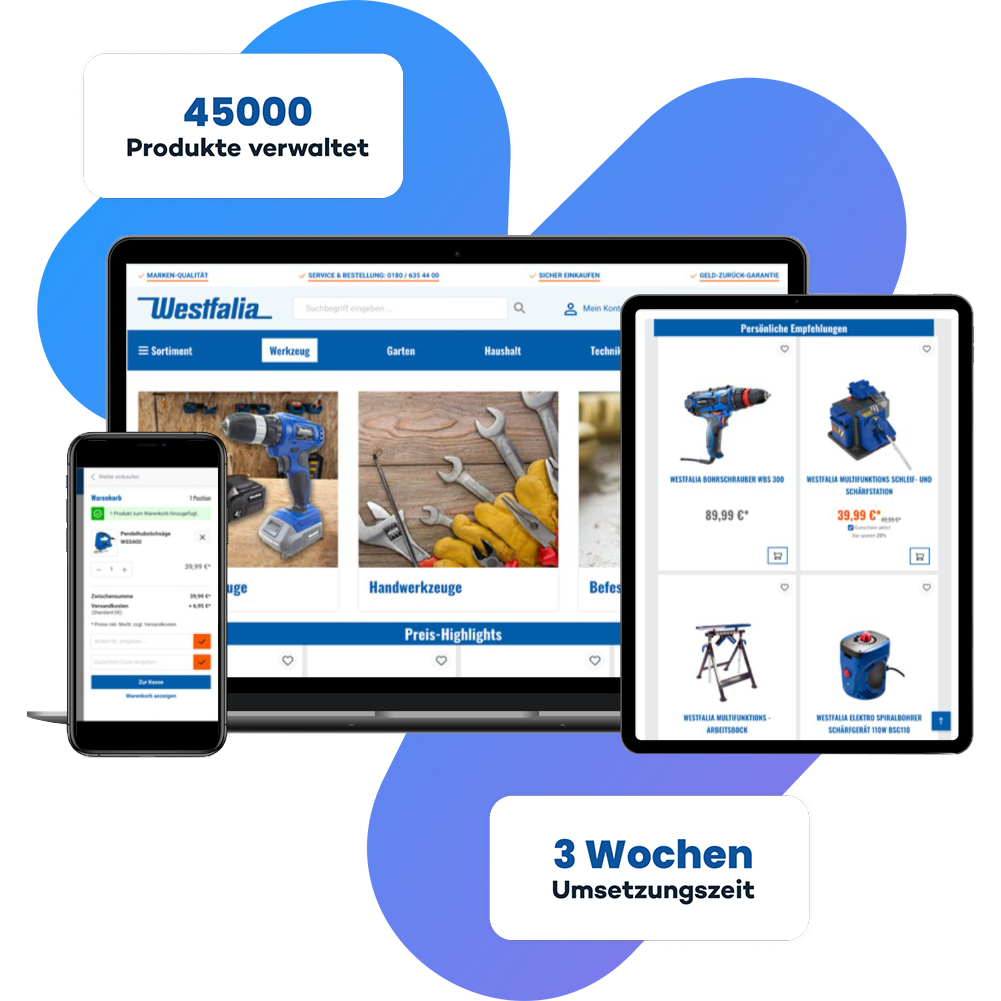 Westfalia: Re-Build der gesamten Systemlandschaft in 3 Wochen