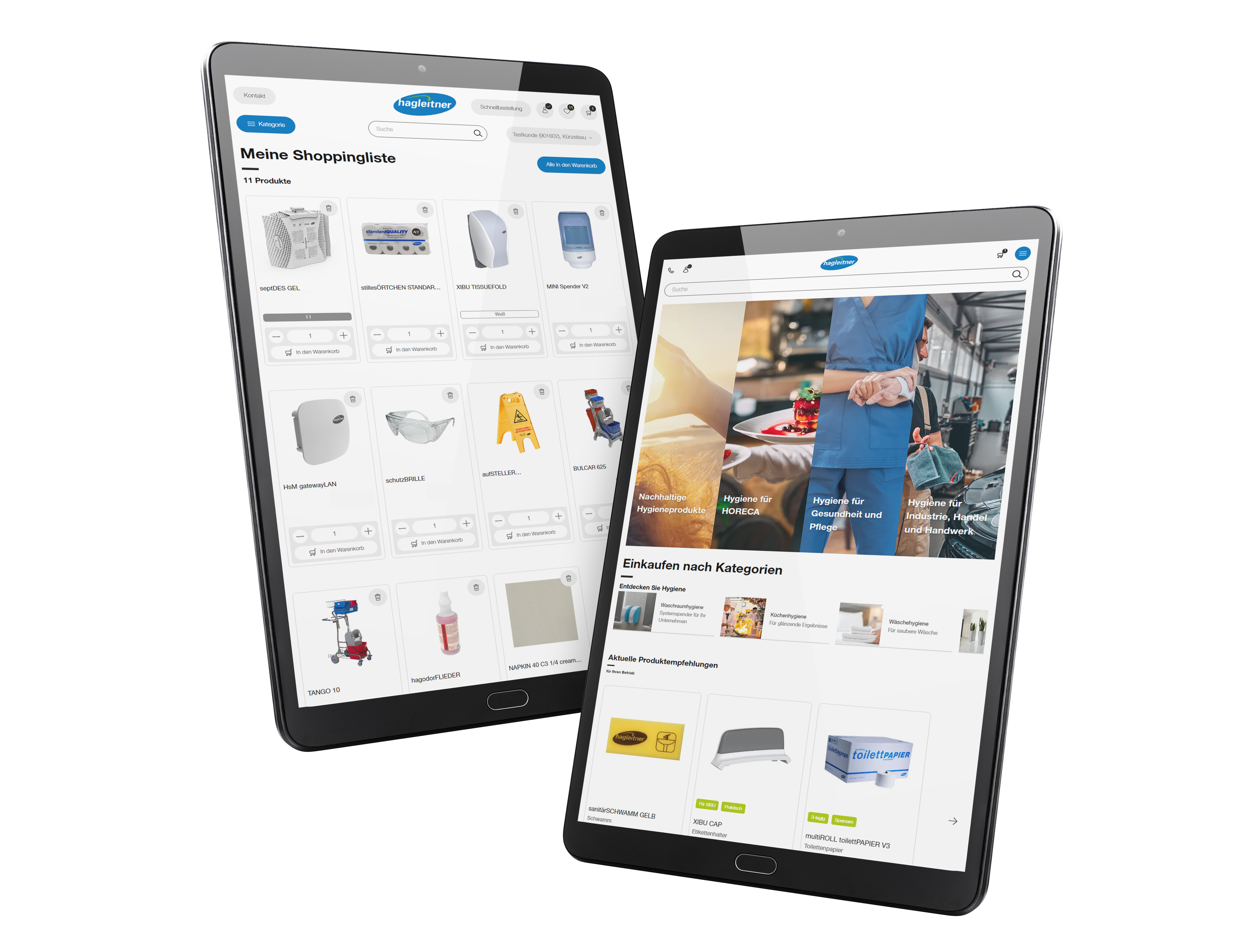 Hagleitner: Relaunch des B2B-Shops mit commercetools