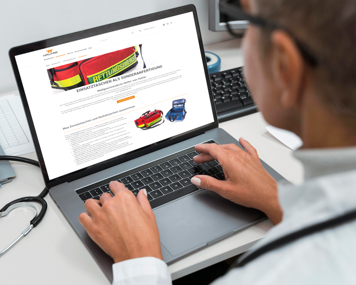 Halfar: B2B-Webshop-Relaunch für Taschen-Spezialisten