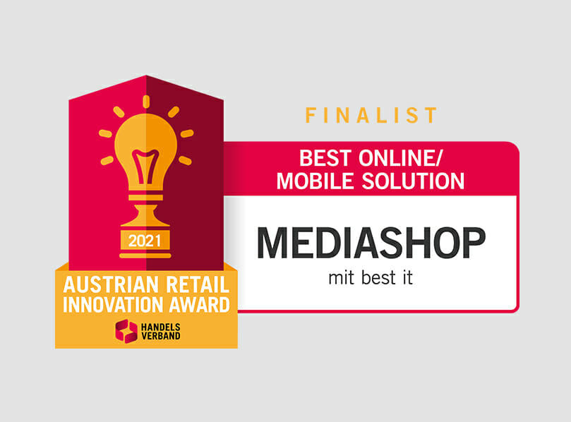 MediaShop als Finalist Retail Innovation Award 2021