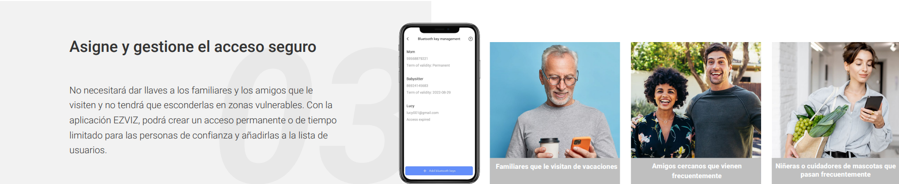 Cerradura ezviz CS-DL01S/DL01CP/A3-BK